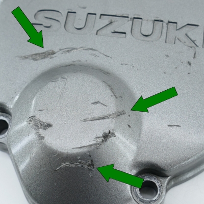 Suzuki (Original OE) - SUZUKI GSF600 GSF600S WVA8 Motordeckel Seitendeckel Motorseitendeckel Deckel - Bild 5 von 5