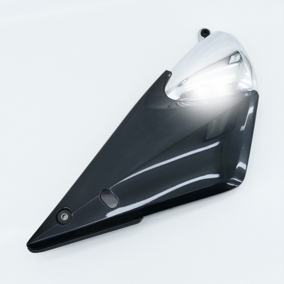 SUZUKI GSF1200 GSF1200S WVA9 Chrom Seitenverkleidung rechts Verkleidung