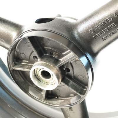 Suzuki (Original OE) - SUZUKI GSF GSF600 GSF600S WVA8 Felge hinten Hinterradfelge nur 21528km - Bild 2 von 6