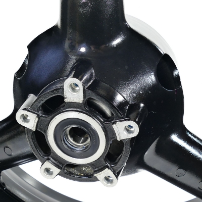 Suzuki (Original OE) - SUZUKI GSF GSF1200 GSF1200S Bandit WVA9 Felge hinten Hinterradfelge nur 12102km - Bild 2 von 6