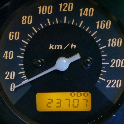 Honda (Original OE) - HONDA CBF CBF600 CBF600S PC38 Tacho Cockpit Armaturbrett nur 23707km - Bild 7 von 7