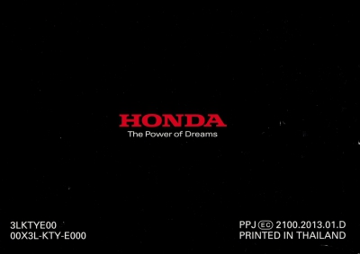 Honda (Original OE) - HONDA CBR CBR125 CBR125R JC50 USO E MANUTENZIONE / italiano - Bild 2 von 2